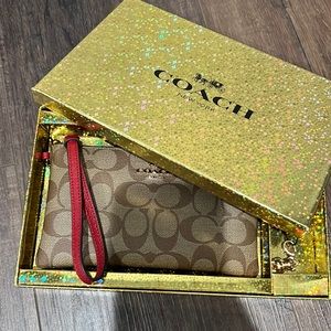 Coach wristlet